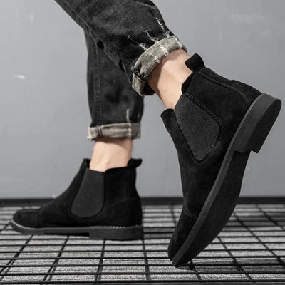 Giorgio | Suede Chelsea Boots