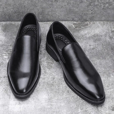 Salvatore | Polished Leather Loafers