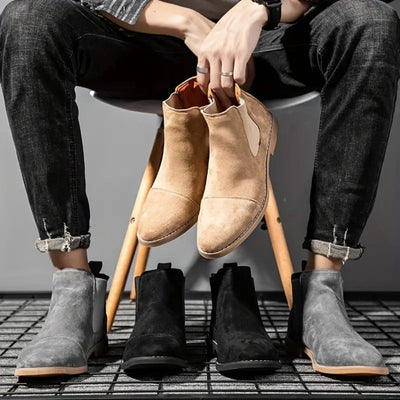 Giorgio | Suede Chelsea Boots