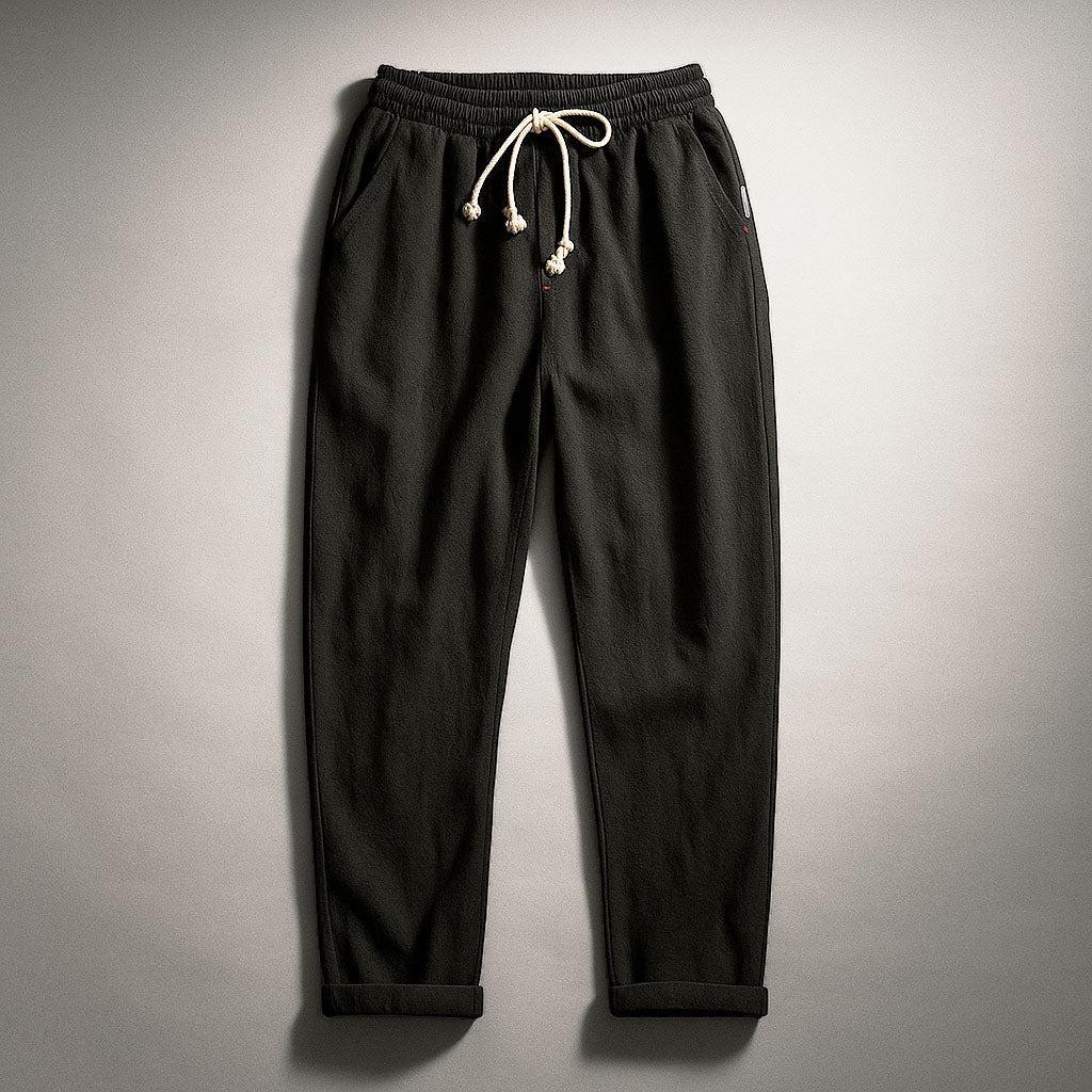 Matteo | Cotton Drawstring Pants
