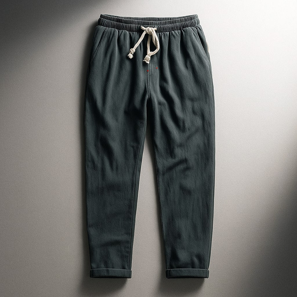 Matteo | Cotton Drawstring Pants