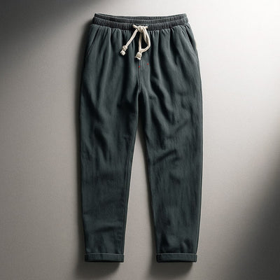 Matteo | Cotton Drawstring Pants