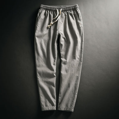 Matteo | Cotton Drawstring Pants
