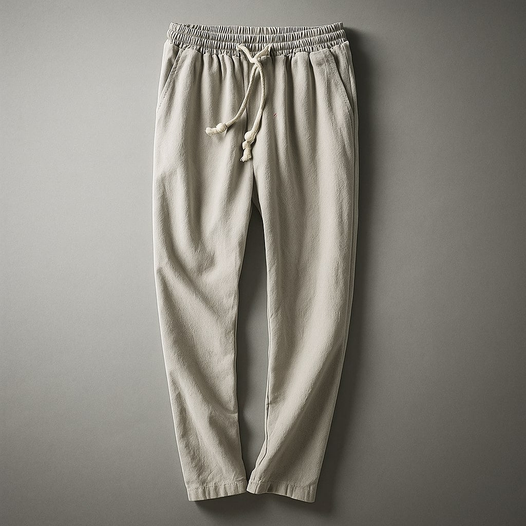 Matteo | Cotton Drawstring Pants