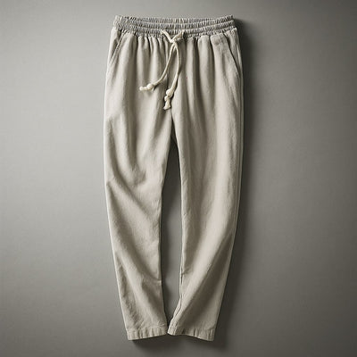 Matteo | Cotton Drawstring Pants
