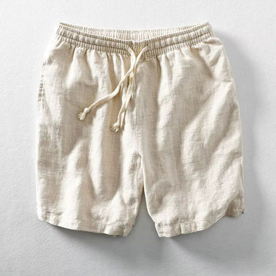 Dario | Linen Striped Shorts
