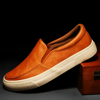 Alarico | Handcrafted Leather Slip-Ons