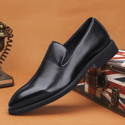 Salvatore | Polished Leather Loafers