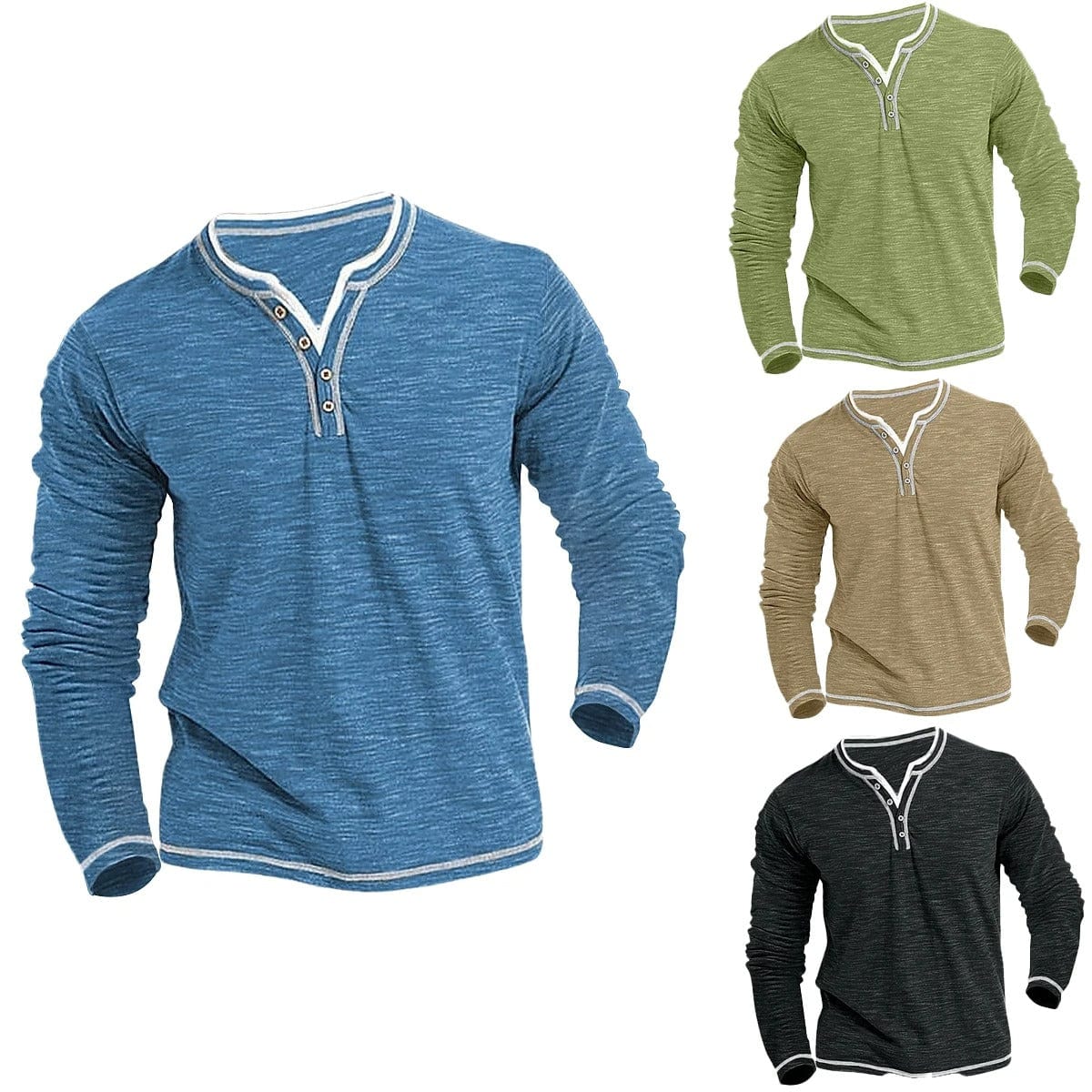 Tyler | Henley Shirt