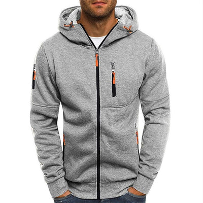 Daxon | Hooded Zip-Up Jacket